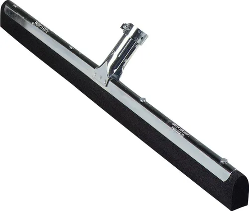 SPARTA Flo-Pac - Escobilla de goma de doble espuma con marco de acero resistente para piso, baño, cocina, hormigón, azulejos, garaje, uso comercial,
