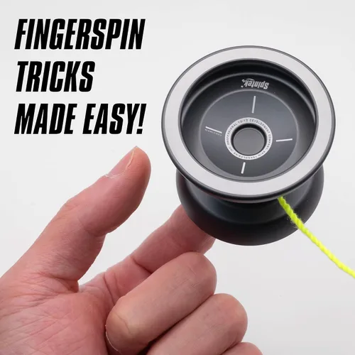 Miniatura 3 de Crosshair Fingerspin Yoyo – Un yoyo profesional convertible sensible y sin respuesta Fácil de usar para principiantes y profesionales Un yoyo