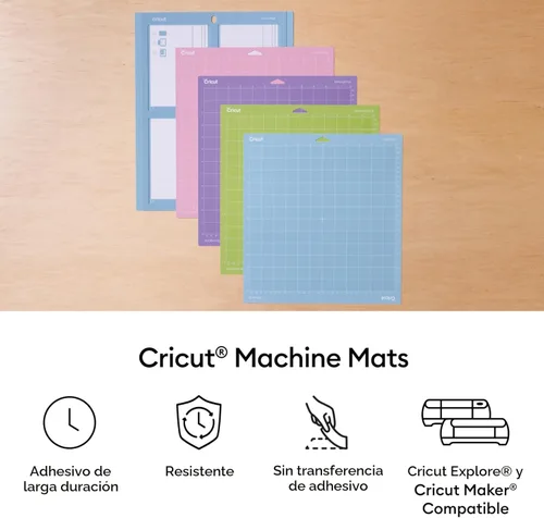 Miniatura 3 de Cricut StandardGrip - Juego de alfombrillas de corte (6 unidades, 12 x 12 pulgadas), para máquinas Explore & Maker