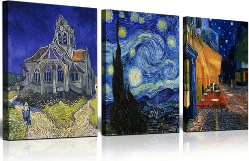 Miniatura 15 de Impression Paintings de Claude Monet - Lienzo de reproducción de arte giclée para pared, para comedor, dormitorio, cocina, baño, decoración