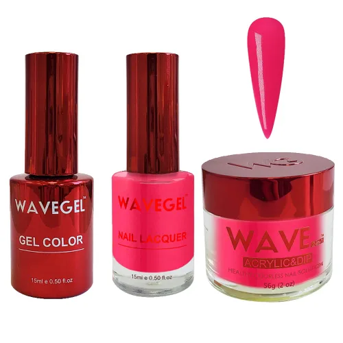Miniatura 71 de WAVEGEL - Juego de gel de remojo, laca de uñas y polvo acrílico y polvo de inmersión a juego - Colección Queen - #015 Noble Men