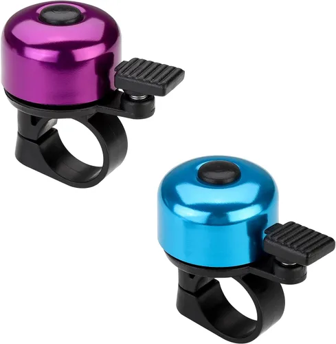 Miniatura 20 de Timbre de Bicicleta Timbre de Bicicleta Sonido Nítido para Adultos Niños Niños Niñas Rojo