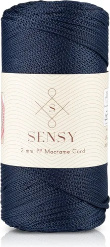 Miniatura 33 de Sensy Premium Cuerda de Poliéster de 2mm 251 Yardas Cuerda de Polipropileno 100% Cordón de Macramé 2mm Cordón para Bolsa de Ganchillo Cuerda