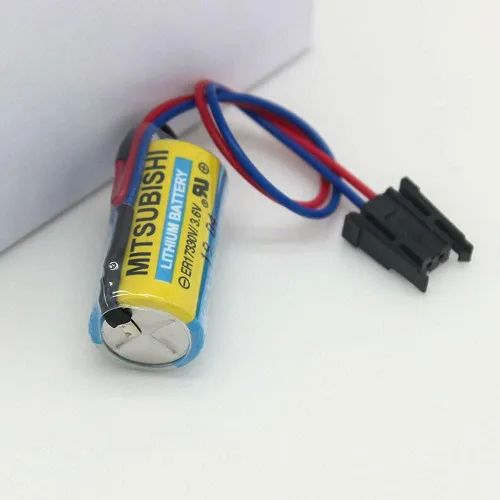 Miniatura 6 de MEELER 3 Pack A6BAT PLC batería de litio 3.6 V para Mitsubishi Servo A6bat ER17330V FANUC CNC sistema no recargable