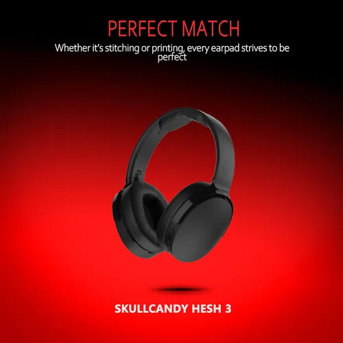 Miniatura 6 de Krone Kalpasmos Skull CandyWireless - Almohadillas de repuesto con cancelación de ruido para Skullcandy Crusher Evo/Hesh 3/Hesh Evo, repuesto