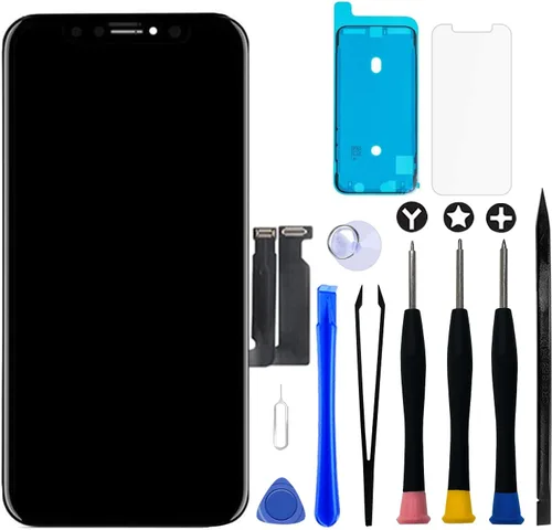Miniatura 11 de Brinonac para iPhone 6, pantalla de repuesto negra, digitalizador LCD táctil, montaje completo con cámara frontal, sensor de proximidad, altavoz
