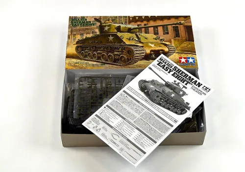 Miniatura 2 de Kit de Modelo de Tanque Mediano M4A3E8 Sherman de Tamiya 35346 1/35