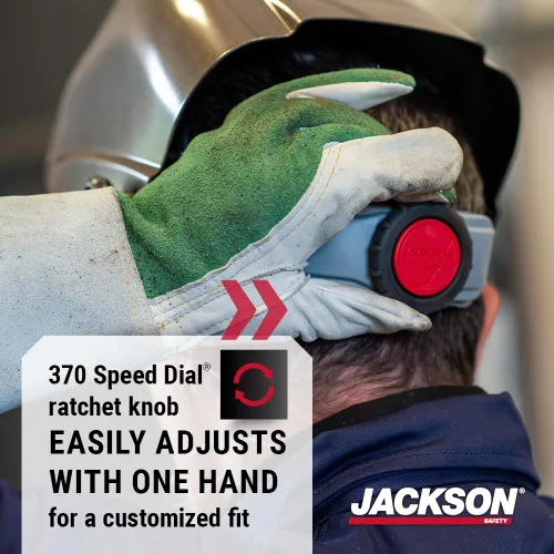 Miniatura 4 de Jackson Safety W10 HLX 100 - Casco para soldadura estática metal pesado., 1