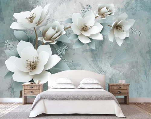 Miniatura 26 de Papel tapiz grande con escenas de playa, murales de pared con ondas oscuras para baño, sala de estar, dormitorio (no es de pelar y pegar)