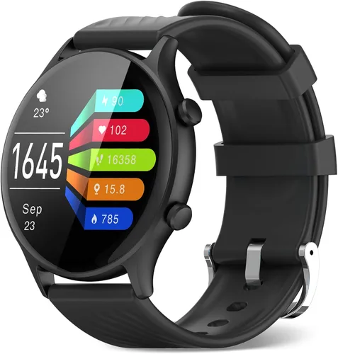 Miniatura 11 de WalkerFit Reloj inteligente de 1.39 pulgadas para hombres y mujeres, reloj inteligente impermeable IP67 compatible con Android y iPhone, rastreador