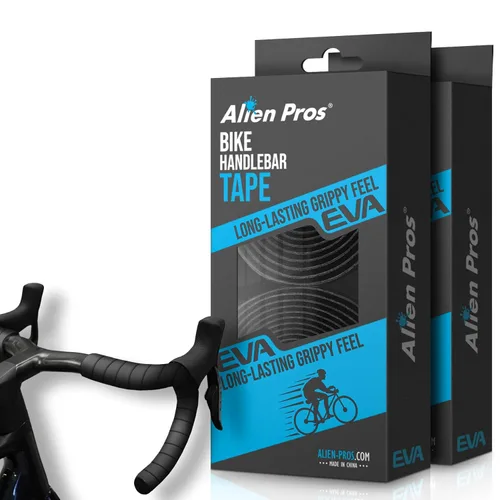 Miniatura 10 de ALIEN PROS Cinta de manubrio de bicicleta EVA (juego de 2) verde Bianchi - Mejora el agarre de tu bicicleta con esta cinta para manillar