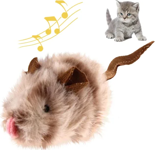 Miniatura 9 de Gigwi Juguetes interactivos para gatos con sonido de chirrido, pack de 2, juguetes para pájaros con chirridos estimulantes que hacen ruido, juguete
