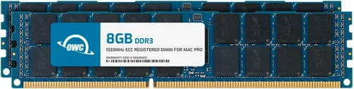 OWC Módulo de actualización de memoria SDRAM de 16 GB (2 x 8 GB) DDR3 ECC registrado CL9 PC3-10600R 1333MHz compatible con modelos Mac Pro Nehalem y