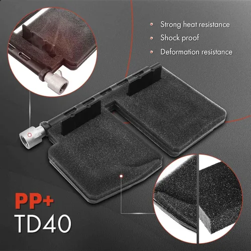 Miniatura 3 de A-Premium Kit de reparación de puerta de mezcla de calentador HVAC compatible con Dodge Ram 1500 2002-2006, Ram 2500/Ram 3500 2003-2006, kit