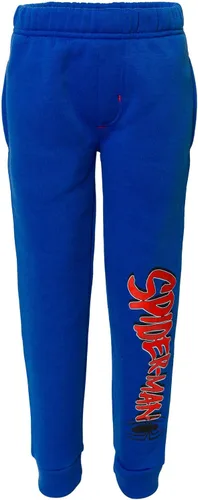 Miniatura 4 de Marvel Spider-Man Avengers - Conjunto de sudadera con capucha y pantalones deportivos de forro polar para cosplay de niños pequeños a niños grandes