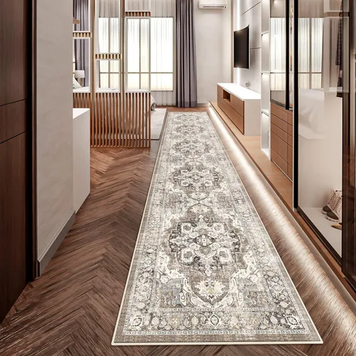 Miniatura 34 de YOUFORTONG Alfombras Corredoras de 2x10 para Pasillos, Alfombra de Cocina Suave, Alfombra Corredera Antideslizante con Respaldo de Goma para Baño