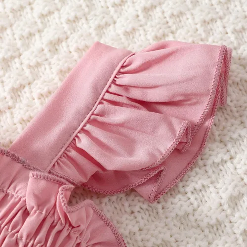 Miniatura 6 de Toddler Baby Girl Butterfly Dress Ruffle Sleeveless Tulle Tutu Dresses Girls Party Birthday Princess Dresses