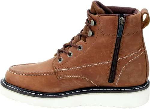 Miniatura 4 de Harley-Davidson mens Beau Leather Motorcycle Casual Wedge Boot