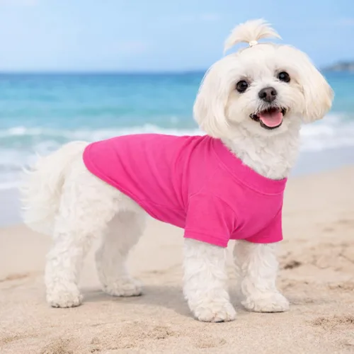 Miniatura 7 de Lovelonglong 2019 - Ropa para mascotas, Disfraces para Perro, Ropa Camisetas en blanco para Perros Grande Medianos Pequeños 100% Algodón 18