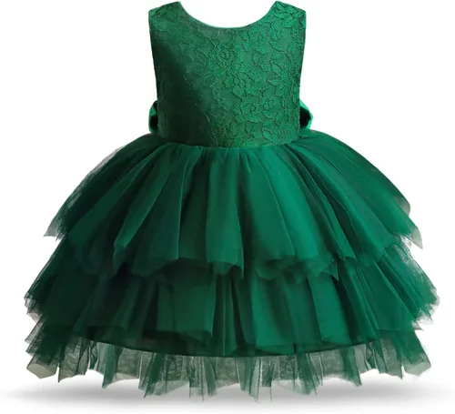 Miniatura 2 de NNJXD Baby Girl Princess Dress Bowknot Sequins Dresses