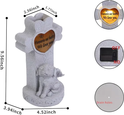 Miniatura 5 de Regalos conmemorativos para perros por pérdida de perro, regalos conmemorativos para mascotas para perros, regalo de piedra conmemorativa