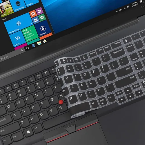 Miniatura 6 de Funda de teclado para Lenovo ThinkPad E15 Gen 4/3/2, ThinkPad L15 Gen 2/1, ThinkPad T15 T15p T15g P15s P15s P15v Gen 3/2/1, ThinkPad E580 E590 E595