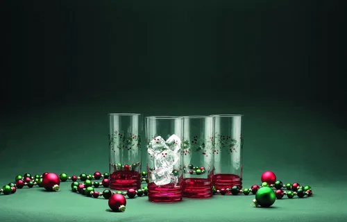 Miniatura 3 de Pfaltzgraff Winterberry - Vasos enfriadores (20 onzas, juego de 4)