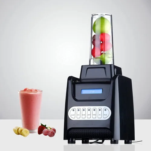 Miniatura 8 de OVENTE Licuadora de encimera de cocina con dispensador, hoja de acero inoxidable y tarro portátil de 1.5 L sin BPA, fácil de limpiar, mezclador
