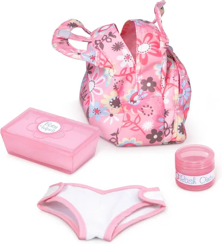 Miniatura 4 de melissa & doug Mine to love set cambiador de pañales con bolsa, toallitas, accesorios., Versión estándar, 1, Multicolor