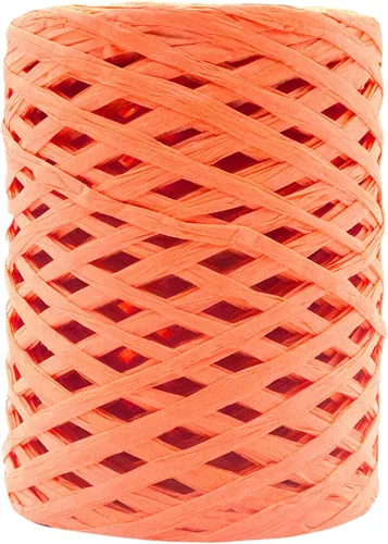 Miniatura 9 de Mandala Crafts Aqua Raffia - Hilo de rafia para envolver regalos, cinta de rafia de papel natural de 200 yardas para ganchillo, manualidades