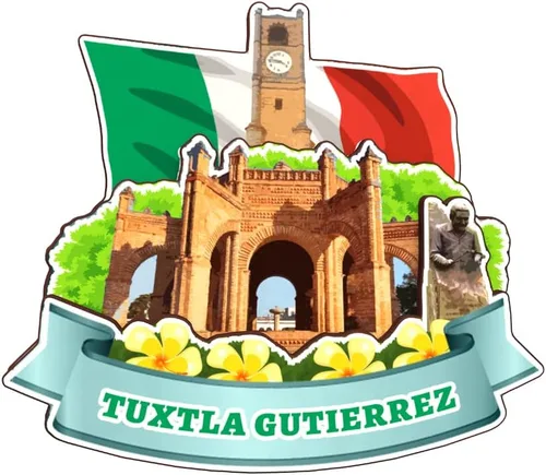 Miniatura 17 de Isla Mujeres Mexico - Imán de madera para nevera, colección 3D, madera 3D, hecho a mano, recuerdos de la ciudad, imán para nevera, decoración