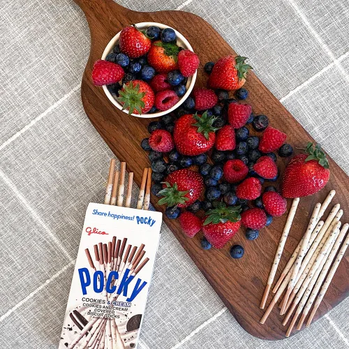 Miniatura 5 de Pocky Palitos de galletas cubiertos de crema de té verde matcha, 1.41 onzas (paquete de 20)
