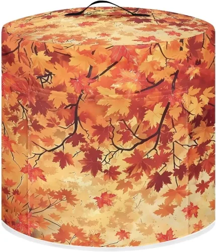 Miniatura 19 de Cubierta antipolvo para olla a presión con estampado floral de pájaros, compatible con 3 cuartos de galón, cubierta antipolvo instantánea duradera