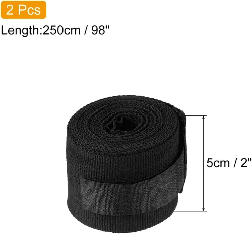 Miniatura 2 de PATIKIL Envoltura de mano de boxeo, vendajes elásticos de puño de artes marciales para kickboxing tailandés