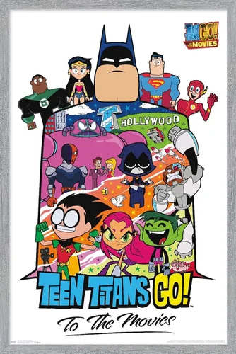 Miniatura 18 de Trends International DC Comics Movie Teen Titans Go! To The Movies - Póster de pared de collage, 22.4 pulgadas de largo x 14.7 pulgadas, versión