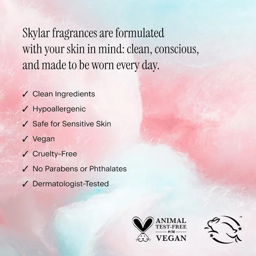 Miniatura 6 de Skylar Boardwalk Delight - Spray para cabello y cuerpo Fragancia hipoalergénica y limpia Vegano, sin crueldad animal y seguro para pieles