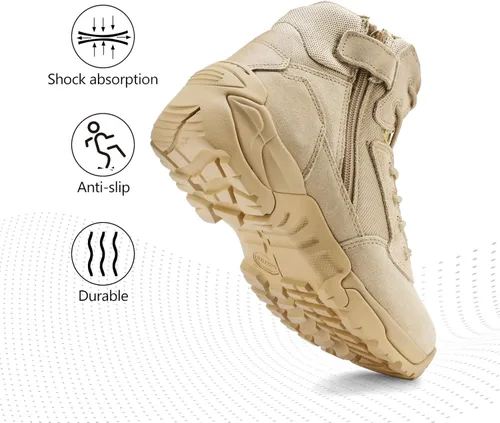 Miniatura 5 de NORTIV 8 Mens Military Tactical Work Boots