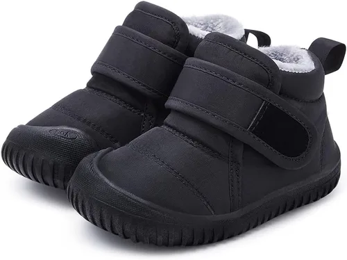 Miniatura 4 de BMCiTYBM - Botas de nieve de invierno para niños y niñas (piel sintética)
