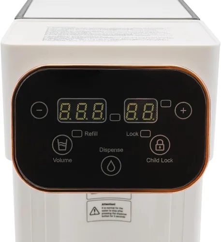 Miniatura 3 de Filtro dispensador de agua caliente instantáneo, calentador de caldera de agua para encimera de 1500 W, dispensador de agua para encimera con 12