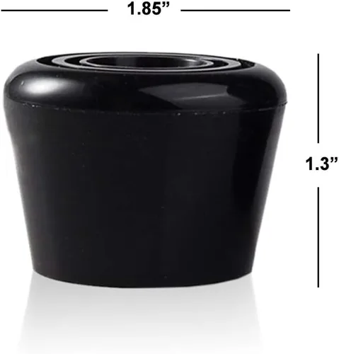 Miniatura 3 de Tapones de goma PU para patinaje con ruedas, 1 par con tornillos
