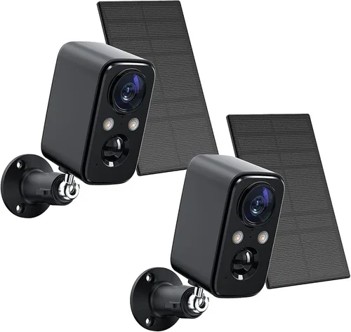 Miniatura 4 de Cámara de seguridad celular 4G LTE: cámaras inalámbricas para exteriores para seguridad en el hogar, sin cámara de video WiFi alimentada por
