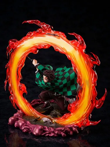 Miniatura 4 de Aniplex Demon Slayer: Kimetsu no Yaiba 1/8 Tanjiro Kamado Estatua 11.0 in