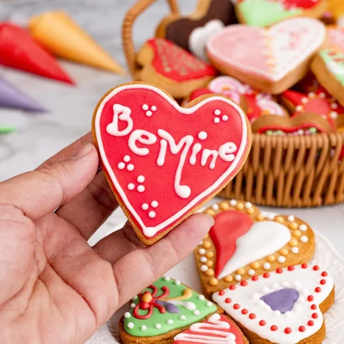 Miniatura 5 de Juego de 5 cortadores de galletas pequeños de acero inoxidable en forma de corazón para niños, fiesta de cumpleaños