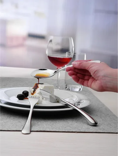 Miniatura 2 de WMF Corio Cromargan - Juego de cubiertos para 6 personas, color plateado, 30 piezas