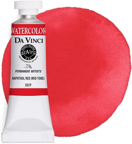 Miniatura 134 de DA VINCI PAINTS Pintura de acuarela para artista profesional, Gamboge (tono), 0.5 fl oz
