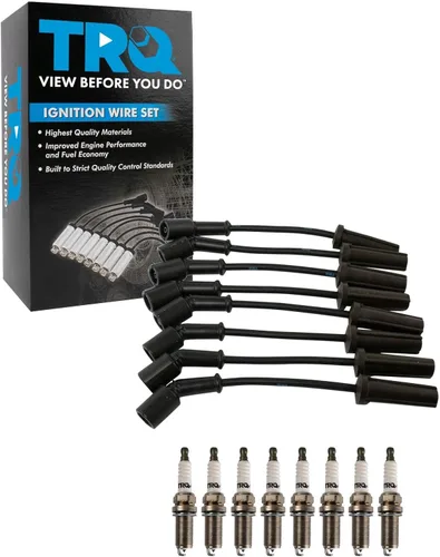 Miniatura 66 de Kit de bujías de chispa TRQ 5 piezas de bujías de iridio Compatible con Acura Integra 1992-2001 1999-2000 Honda Civic 1994-1995 Civic del Sol