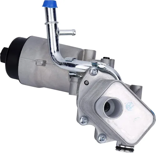 Miniatura 7 de Kit de carcasa del filtro del enfriador de aceite del motor con juntas, tapa y sellos. Reemplaza 55566784, 88179-91400 - Compatible con vehículos