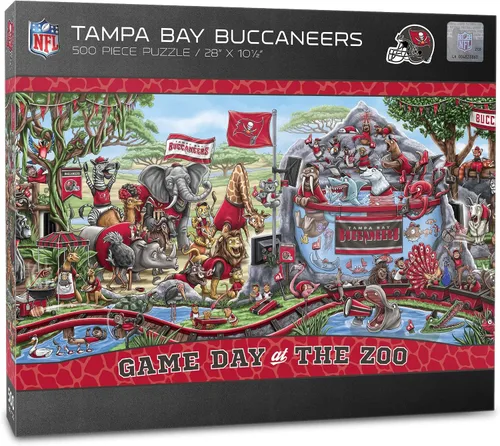 Miniatura 15 de YouTheFan - Rompecabezas NFL Game Day at The Zoo, 500 piezas