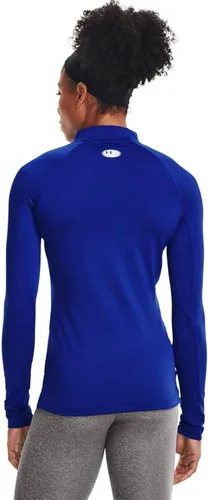Miniatura 2 de Under Armour ColdGear Authentics - Camiseta de cuello alto falso para mujer