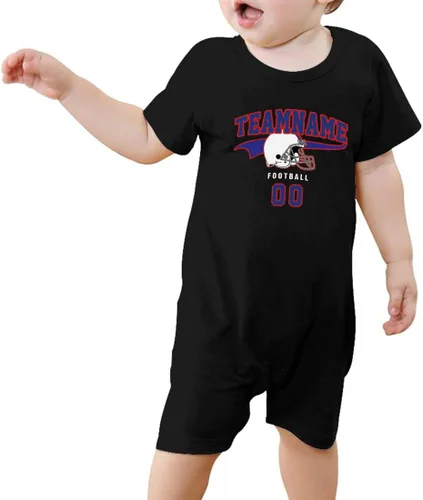 Miniatura 35 de Traje de fútbol personalizado para bebé, hace que tu bebé nombre y número de ropa de fútbol regalos